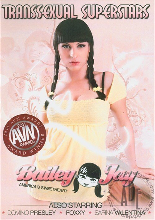 A promotional poster for "Transsexual Superstars" featuring a woman in pigtails and a yellow top, highlights award recognition, performer names, and references the 2025 crossdresser survey questions.